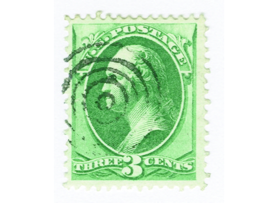 Preview for Metals in Paper and Ink of “U.S. Three-Cent Bank Note Stamp”