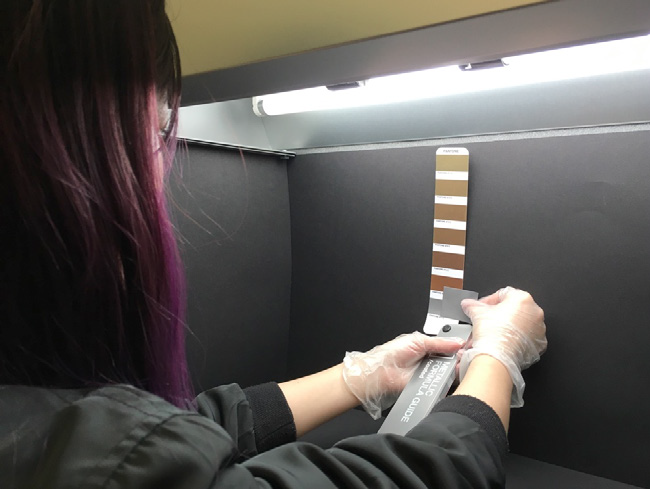 Preview for Visual and Numerical Evaluation of Metallic Inks and How They Compare to Numerical Colour Differences