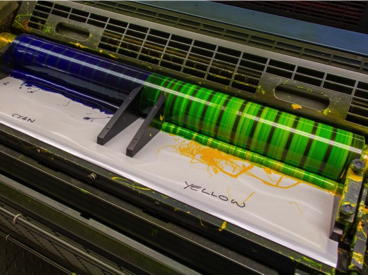 Preview for Color Gamut Extension on 4-color Sheet-fed Offset Press Using Ink Fountain Divider Methodology