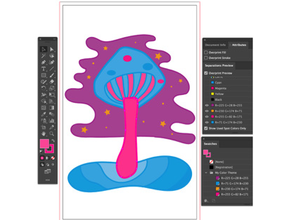 Preview for Exploring the Efficacy of Tablet-based Apps and AI Tools for Creating Bitmap and Vector Print-Ready Files in Conventional Printing