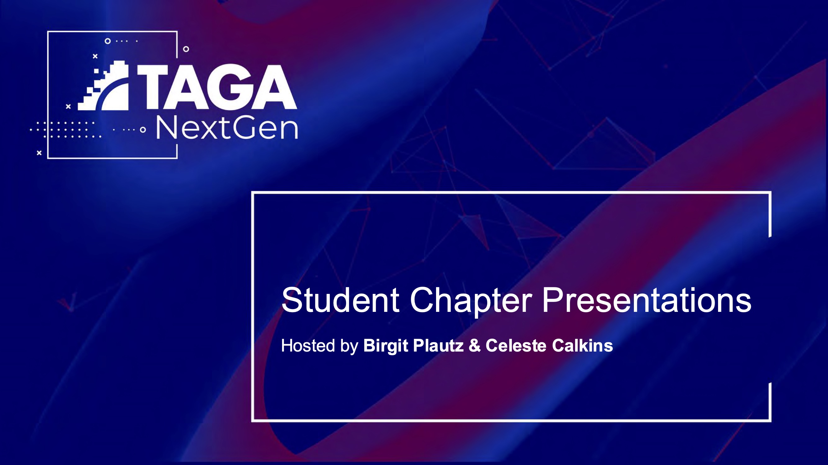 Preview for Student Chapter Presentations Overview