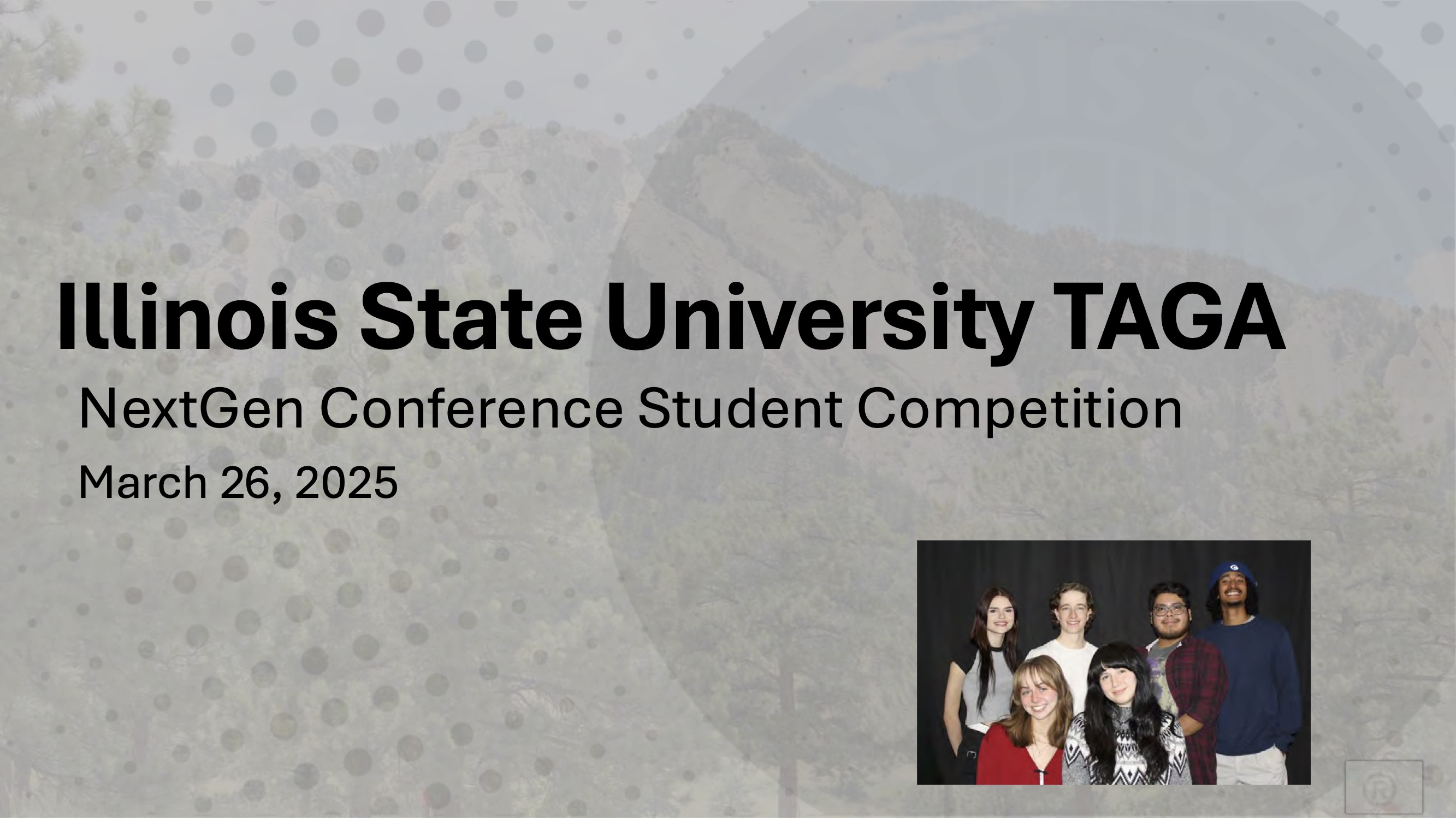 Preview for Illinois State Presentation