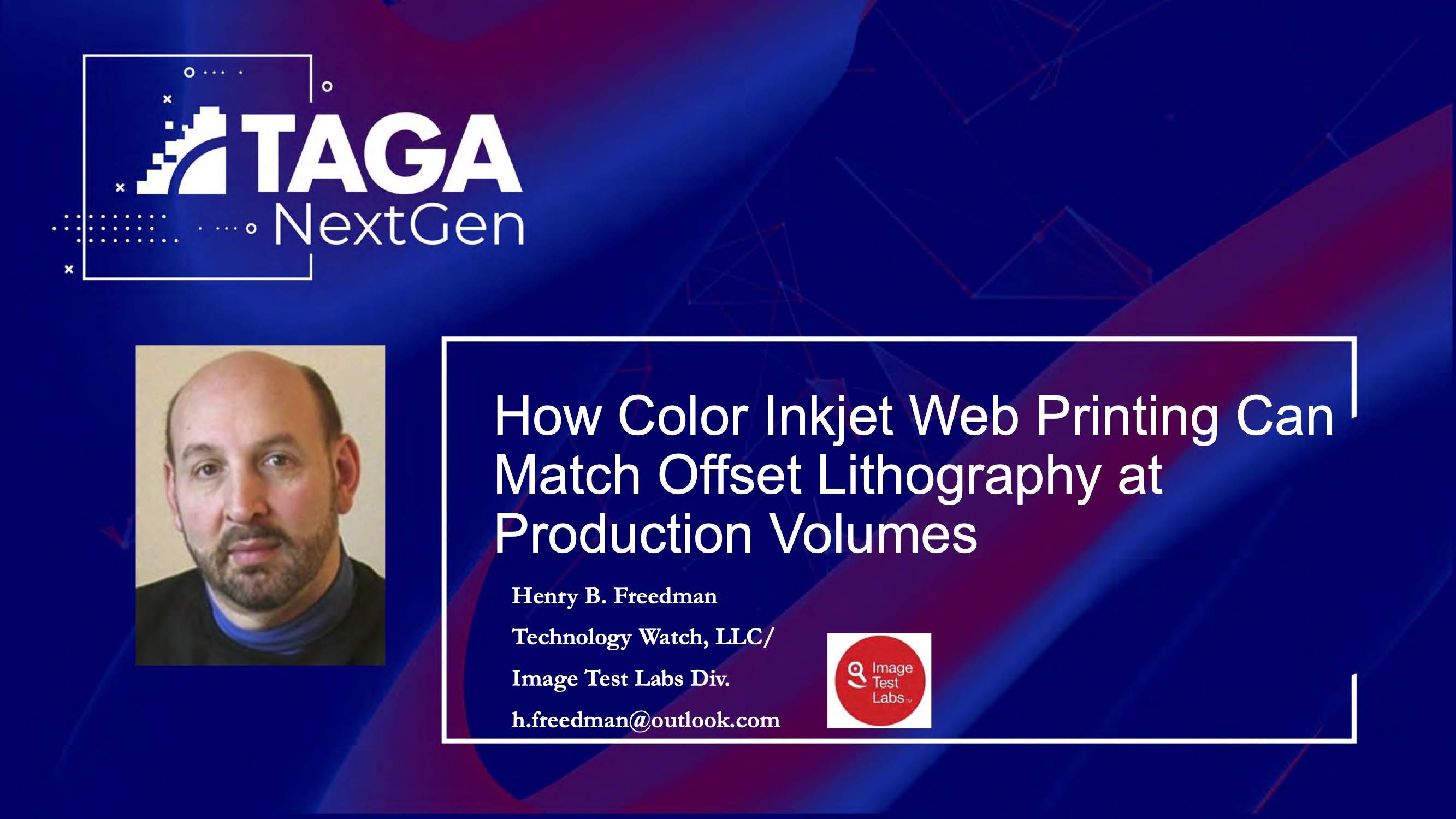 Preview for How Color Inkjet Web Can Match Offset Lithography at Production Runs