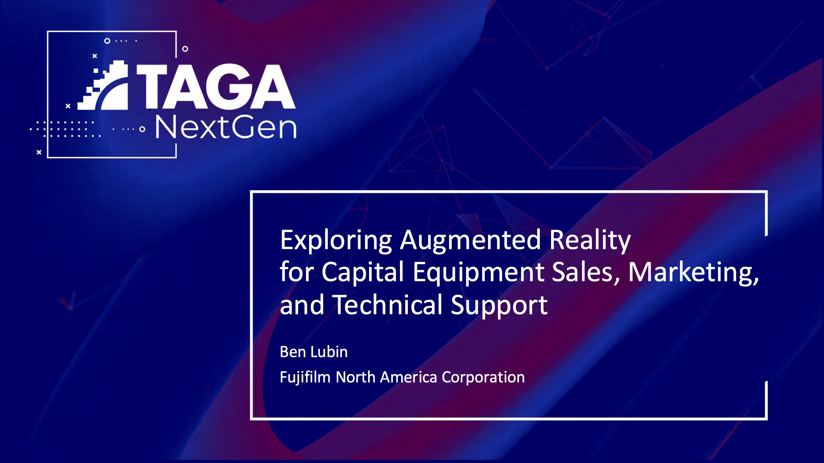 Preview for Exploring Augmented Reality for Capital Equipment Sales, Marketing, and Technical Support